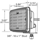 Purchase Top-Quality GROTE INDUSTRIES - 63611-5 - Trilliant Mini WhiteLight 5.8"x3.6" 17W Rectangular Flood Beam LED Light Retail Pack pa5