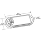 Purchase Top-Quality GROTE INDUSTRIES - 77361 - Oval LED Strobe Lights pa3
