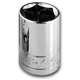 Purchase Top-Quality SK TOOLS - SKT-40114 - 7/16" 1/2" Drive 6 Point Fractional Standard Chrome Socket pa1