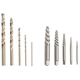 Purchase Top-Quality IRWIN - 11117 - Hanson 10-pc Spiral Extractor & Drill Bit Combo Pack pa1