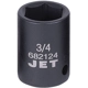 Purchase Top-Quality JET - 682124 - Regular Impact Socket pa1
