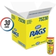 Purchase Top-Quality KIMBERLY-CLARK - 75230 - White Rags (Pack of 30) pa1