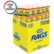 Purchase Top-Quality KIMBERLY-CLARK - 75230 - White Rags (Pack of 30) pa3