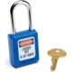 Purchase Top-Quality MASTER LOCK - 410BLU - Thermoplastic Safety Padlock pa3