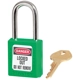 Purchase Top-Quality MASTER LOCK - 410GRN - Thermoplastic Safety Padlock pa2
