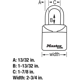 Purchase Top-Quality MASTER LOCK - 5406D - Combination Portable Lock Box pa5