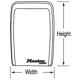Purchase Top-Quality MASTER LOCK - 5423D - Combination Push Button Wall Mount Lock Box pa4