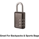 Purchase Top-Quality MASTER LOCK - 647D - Combination Lock pa2