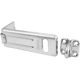 Purchase Top-Quality MASTER LOCK - 704DPF - Zinc Plated Hardened Steel Hasp with Hardened Steel Locking Eye pa1