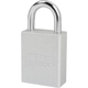 Purchase Top-Quality MASTER LOCK - A1105CLR - Silver Anodized Aluminum Safety Padlock pa1