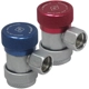 Purchase Top-Quality MASTERCOOL - 82834 - 14 mm-F x 16 mm Red R-134a High Side Manual Coupler pa2