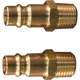 Purchase Top-Quality MILTON - S-760 - 1/4" MNPT V Style High Flow Plug pa1