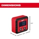 Purchase Top-Quality MILWAUKEE - 48225602 - Digital Angle Gauge pa3
