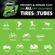 Purchase Top-Quality SLIME - 10195-2 - 2-in-1 Tire & Tube Sealant pa3