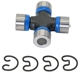 Purchase Top-Quality PRECISION AUTOMOTIVE - 232A - Universal Joint pa3