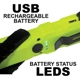 Purchase Top-Quality SOLAR - LNCMINI - Light-N-Carry MANTIS 110 lm LED COB Rechargeable Cordless Work Light pa4