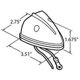 Purchase Top-Quality TRUCK LITE - 1155A - Marker Clearance Light pa5