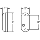 Purchase Top-Quality TRUCK LITE - 1259A - Rectangular Bracket Mount Clearance Marker Light pa4