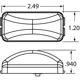 Purchase Top-Quality TRUCK LITE - 15250Y - Clearance Marker Light pa4