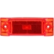 Purchase Top-Quality TRUCK LITE - 21251R - 21 Series 2"x6" Reflectorized Red Rectangular Bolt-on Mount LED Clearance Marker Light pa1