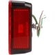 Purchase Top-Quality TRUCK LITE - 5055D - Signal-Stat Series 5" Red/Clear Square Stud Mount LED Combination Tail Light pa2