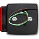 Purchase Top-Quality TRUCK LITE - 5055D - Signal-Stat Series 5" Red/Clear Square Stud Mount LED Combination Tail Light pa3