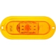 Purchase Top-Quality TRUCK LITE - 60420Y - 60 Series Yellow Oval Flange Mount LED Turn Signal Light pa3