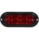 Purchase Top-Quality TRUCK LITE - 60550R - 60 Series Rectangular Black/Red LED Tail Light pa1