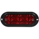 Purchase Top-Quality TRUCK LITE - 60550R - 60 Series Rectangular Black/Red LED Tail Light pa5