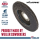 Purchase Top-Quality WEILER - 31344 - 4-1/2" Wolverine Abrasive Flap Disc pa5