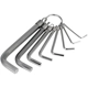 Purchase Top-Quality PERFORMANCE TOOL - W1109C - Hex Key Wrench Set pa1