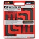 Purchase Top-Quality PERFORMANCE TOOL - W1938 - Jumbo Metric Hex Wrench Key Set pa3