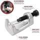 Purchase Top-Quality PERFORMANCE TOOL - W83025 - Tie Rod End Puller pa3