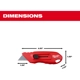 Purchase Top-Quality MILWAUKEE - 48-22-1516 - Compact Side Slide Utility Knife pa3