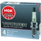 Purchase Top-Quality NGK CANADA - 6987 - V Power Spark Plug (Pack of 4) pa8