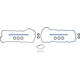 Purchase Top-Quality Valve Cover Gasket Set by FEL-PRO - VS50887R pa2