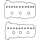 Purchase Top-Quality Valve Cover Gasket Set by FEL-PRO - VS50510R pa7