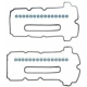 Purchase Top-Quality Valve Cover Gasket Set by FEL-PRO - VS50610R pa1