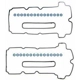 Purchase Top-Quality Valve Cover Gasket Set by FEL-PRO - VS50610R pa4