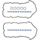Purchase Top-Quality Valve Cover Gasket Set by FEL-PRO - VS50644R pa2