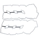 Purchase Top-Quality Valve Cover Gasket Set by MAHLE ORIGINAL - VS50560 pa1