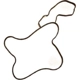 Purchase Top-Quality Water Pump Mounting Gasket by MOPAR - 68394131AA pa1