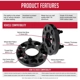 Purchase Top-Quality Wheel Adapter (Pack of 2) by COYOTE WHEEL ACCESSORIES - 51155115HAA pa2