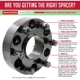 Purchase Top-Quality COYOTE WHEEL ACCESSORIES - 65506550HC125 - Wheel Adapter (Pack of 2) pa4