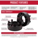 Purchase Top-Quality Wheel Adapter (Pack of 2) by COYOTE WHEEL ACCESSORIES - 65506550HE106 pa2
