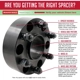 Purchase Top-Quality COYOTE WHEEL ACCESSORIES - 65506550HE125 - Wheel Adapter (Pack of 2) pa4