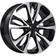 Purchase Top-Quality ART - R1261603 - REPLICA 126 Gloss Black - Machined Face Wheel (16x6.5 40mm) pa31