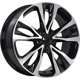 Purchase Top-Quality ART - R1261703 - REPLICA 126 Gloss Black With Machined Face Wheel (17x7.0 35mm) pa32