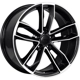 Purchase Top-Quality ART - R12918005 - REPLICA 129 Gloss Black Wheel (8x18 35mm) pa2