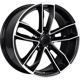 Purchase Top-Quality ART - R12918005 - REPLICA 129 Gloss Black Wheel (8x18 35mm) pa3